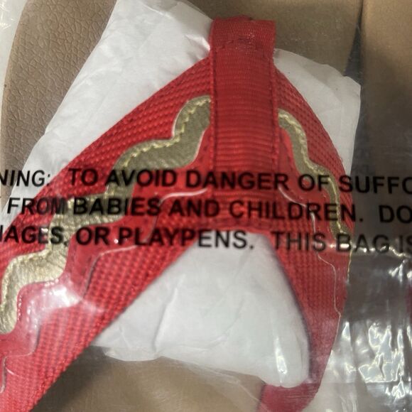 Spenco La Paz Flip Flop Sandal Womens 8D Bittersweet - Picture 3 of 7